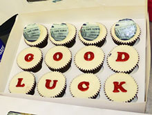 Good Luck cup cakes